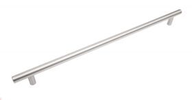 007-Ручка-рейлинг 256мм нержавеющая сталь d=12мм BOYARD (уп=50шт)